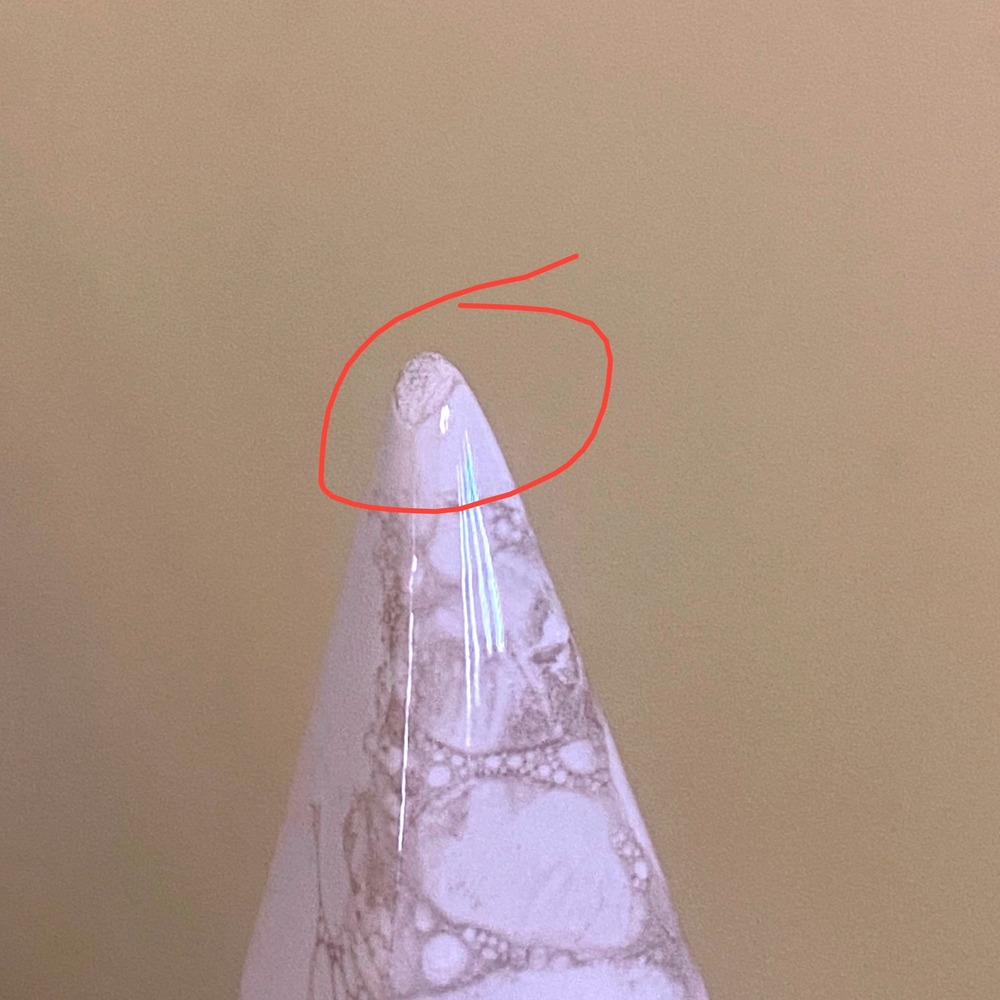 Vintage PartyLite Ceramic Pyramid Lantern Moon Stars Cutout Marble Pattern *chip - Picture 10 of 11